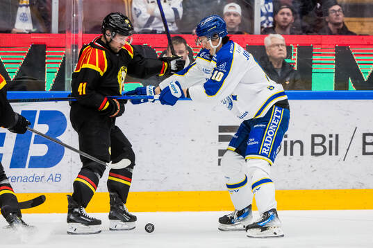 Brynäs Greg Scott och Leksands Anton Johansson