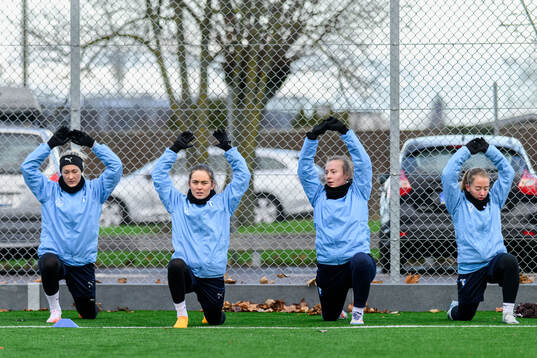 Sanna Kullberg, Matilda Eriksson Kristell och Sara Kanutte
