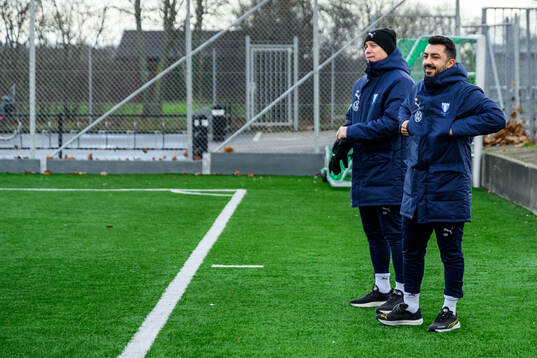 Sportchef Daniel Andersson och assisterande sportchef Maxim