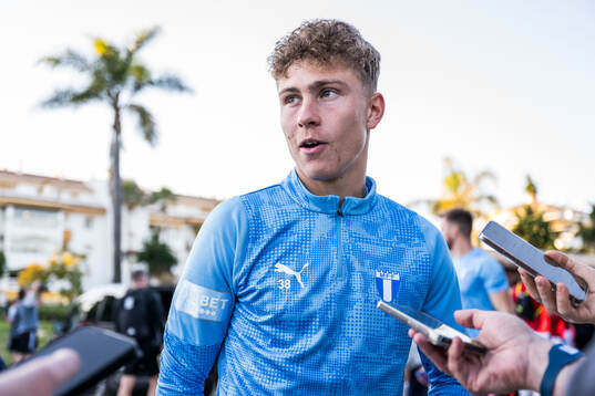 Hugo Bolin of Malmö FF