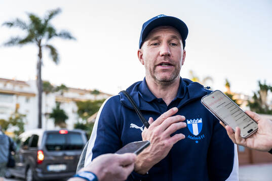 Head coach Henrik Rydström of Malmö FF