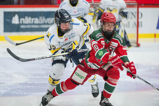 Modos Wilma Sundin och HV71s Audrey-Anne Veillette