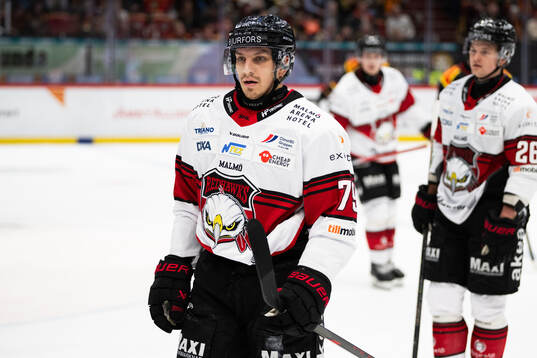 Malmö Redhawks Jakub Galvas deppar