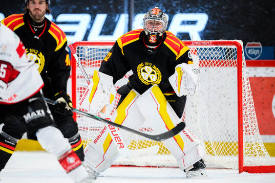 Brynäs målvakt Ludvig Persson
