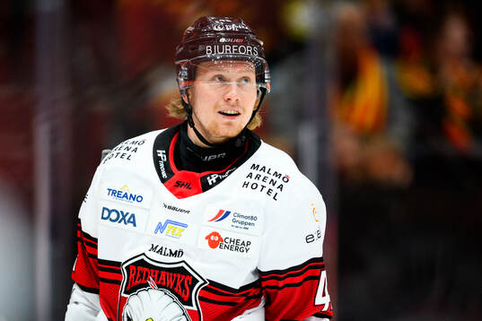 Malmö Redhawks Robin Salo deppar