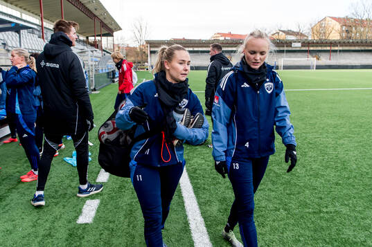 Rosengårds Emma Jansson och Emma Pennsäter