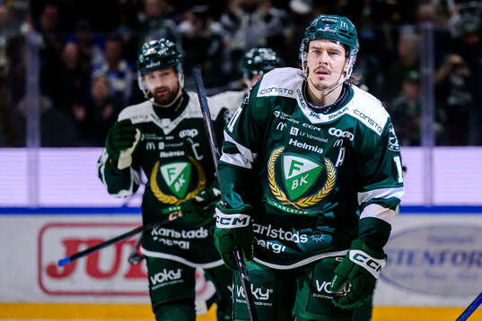 Färjestads Joakim Nygård jublar
