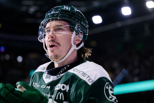 Färjestads Joakim Nygård jublar