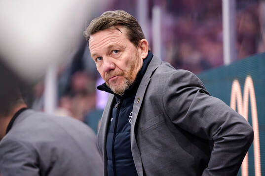 Leksands tränare Charles Berglund