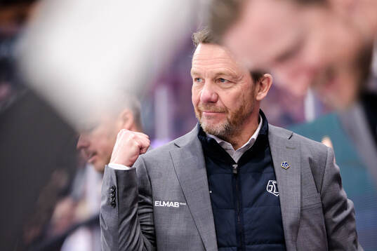 Leksands tränare Charles Berglund