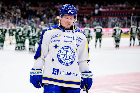 Leksands Patrik Zackrisson deppar