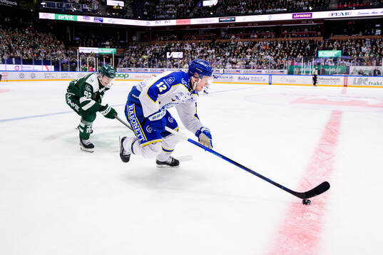 Färjestads Lucas Forsell Leksands Kalle Östman