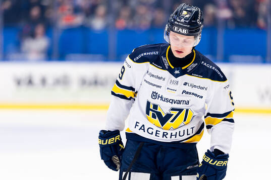 HV71s Hugo Pettersson deppar