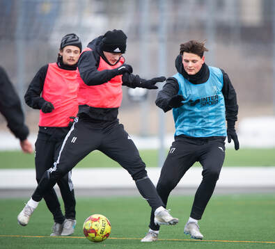IFK Hässleholms Kasper Månsson och David Berg i