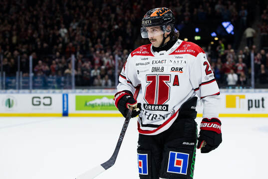 Örebros Hannes Björninen deppar