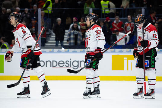 Örebros Filip Berglund, Glenn Gustafsson och Noah Steen