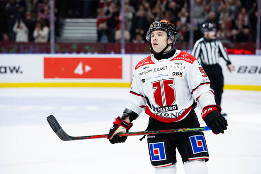 Örebros David Quenneville deppar