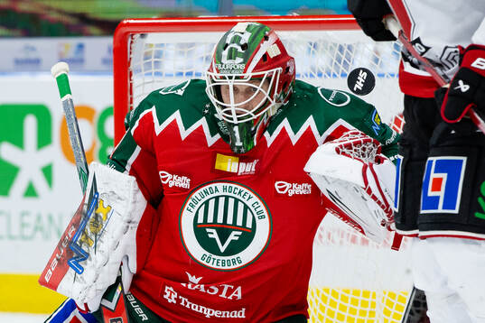 Frölundas målvakt Lars Johansson