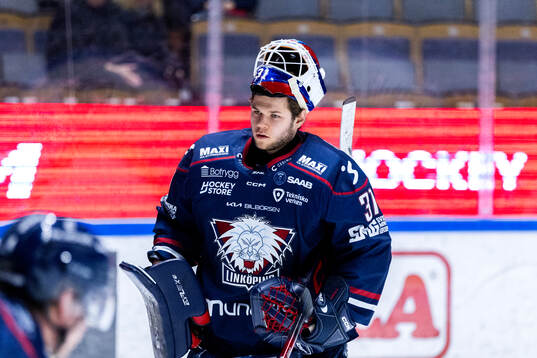 Linköpings målvakt Jesper Myrenberg