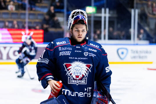 Linköpings målvakt Jesper Myrenberg