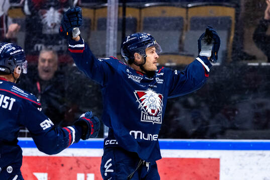 Linköpings Lance Bouma jublar