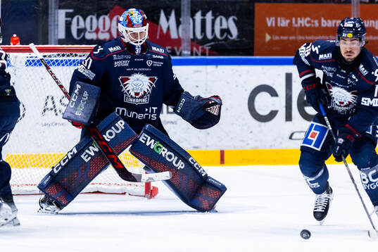 Linköpings målvakt Jesper Myrenberg