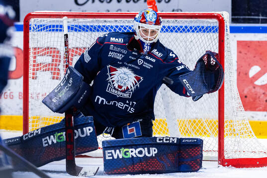 Linköpings målvakt Jesper Myrenberg