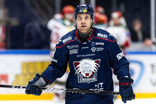 Linköpings Patrick Russell deppar