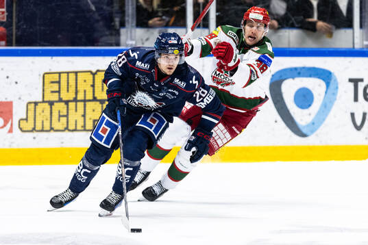 Linköpings Olle Strandell och Modos Johan Södergran