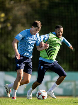 Lasse Berg Johnsen och Martin Olsson