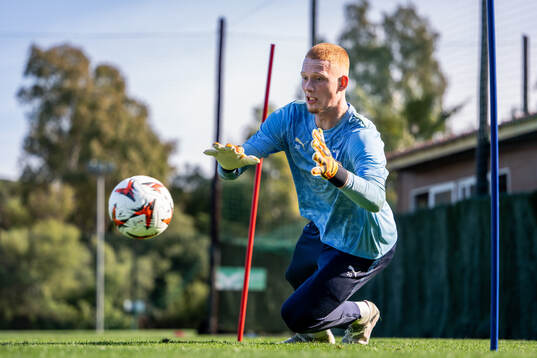 Målvakt Joakim Persson