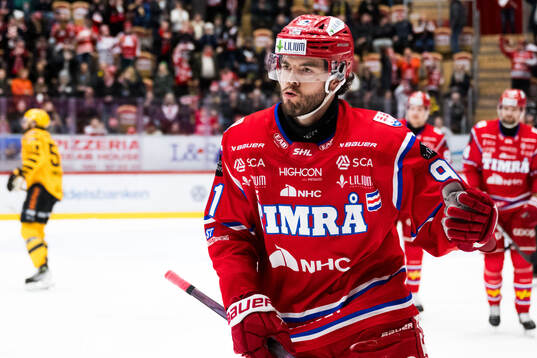 Timrås Magnus Pääjärvi jublar