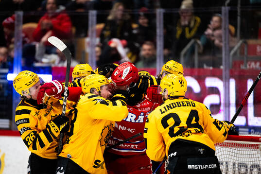 Timrås Oliver Kapanen och Skellefteås Oskar Nilsson