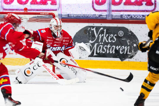 Timrås målvakt Jacob Johansson