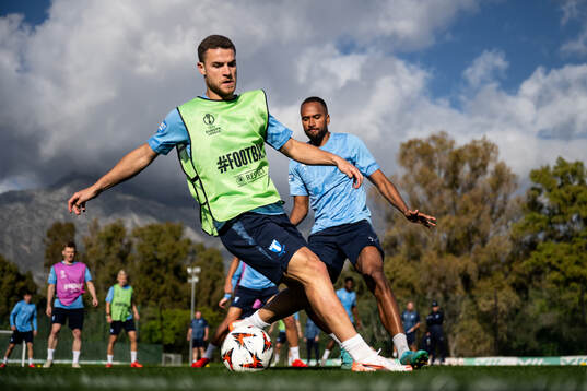 Gabriel Busanello och Isaac Kiese Thelin