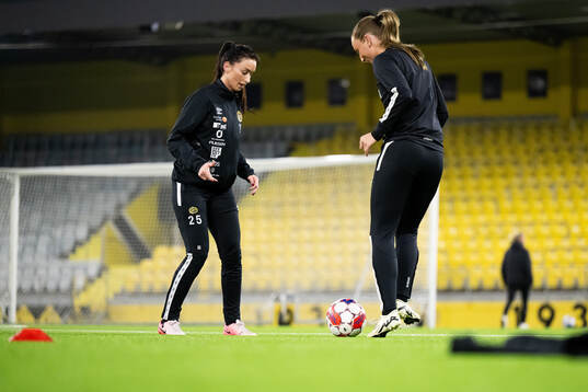 Izabella Bergström och Stina Jensen