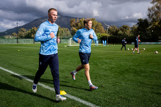 Daniel Gudjohnsen och Anton Tinnerholm