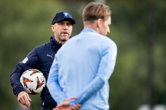 Tränare Henrik Rydström