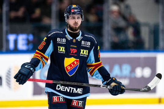 Djurgårdens Albin Grewe deppar