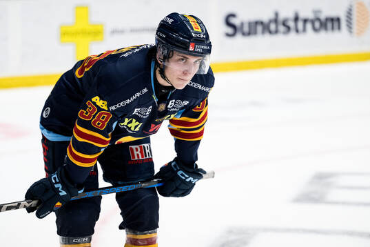 Djurgårdens Victor Eklund deppar