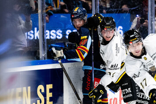 Djurgårdens Arvid Costmar och AIKs Alfred Barklund
