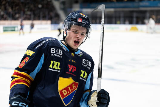 Djurgårdens Mattias Hävelid deppar
