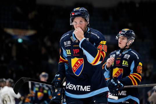 Djurgårdens Dick Axelsson deppar