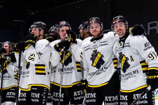 AIKs Oskar Magnusson, Christoffer Björk, Jordan Bellerive