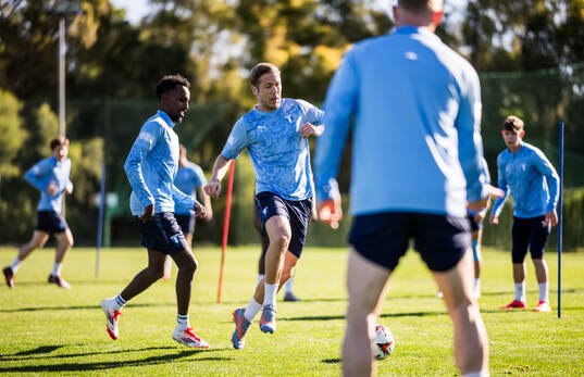 Malmö FFs Taha Ali och Anton Tinnerholm
