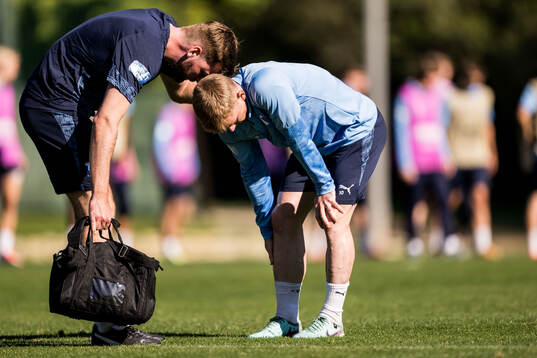 Malmö FFs Anders Christiansen får vård