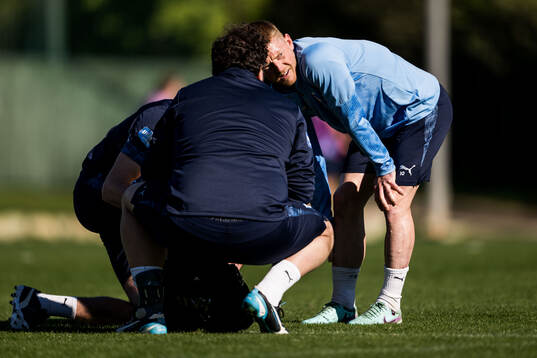 Malmö FFs Anders Christiansen får vård