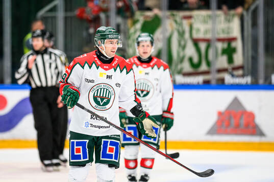 Frölundas Mikael Ruohomaa deppar