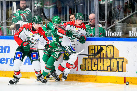 Frölundas Henrik Tömmernes och Dominik Egli