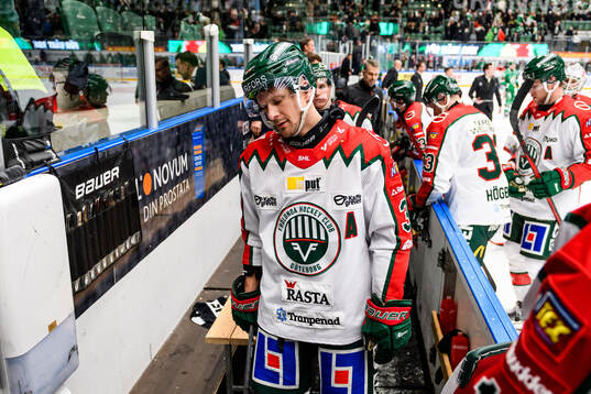 Frölundas Nicklas Lasu deppar